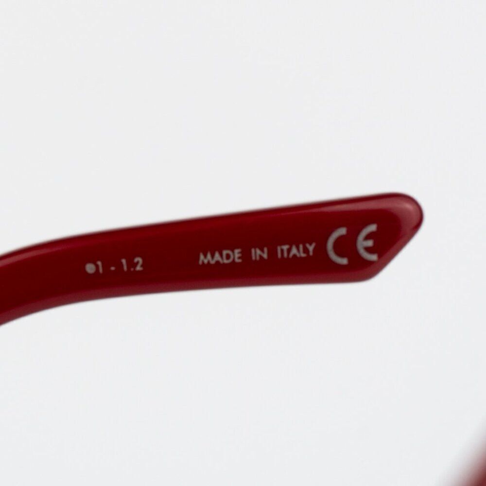 SALE! NEW Dior DIORSIGNATURE B1U 35C0 Shiny Red Green Women Sunglasses - Picture 9 of 12